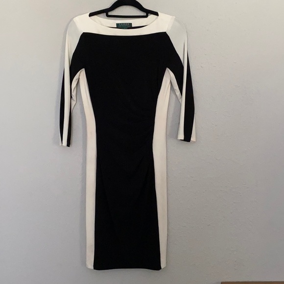 Lauren Ralph Lauren Dresses & Skirts - Ralph Lauren Size 4 Black& Cream